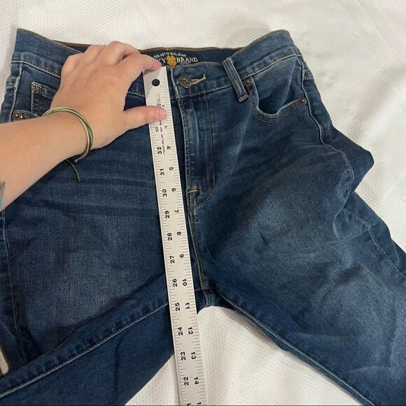 Lucky Brand Olivia Skinny Dark Wash Ankle Jeans Size 6/28 - Picture 5 of 9